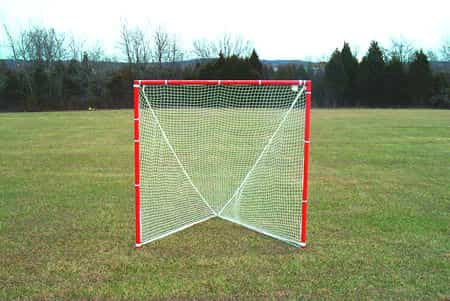 a lacrosse goal post net