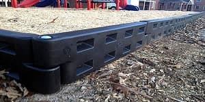 check out these plastic borders for your playground or garden